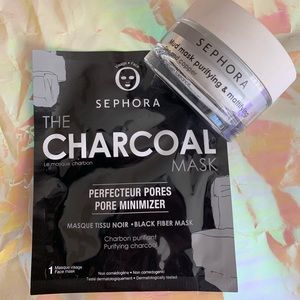 Sephora Collection Charcoal Sheet & Clay Mask Duo